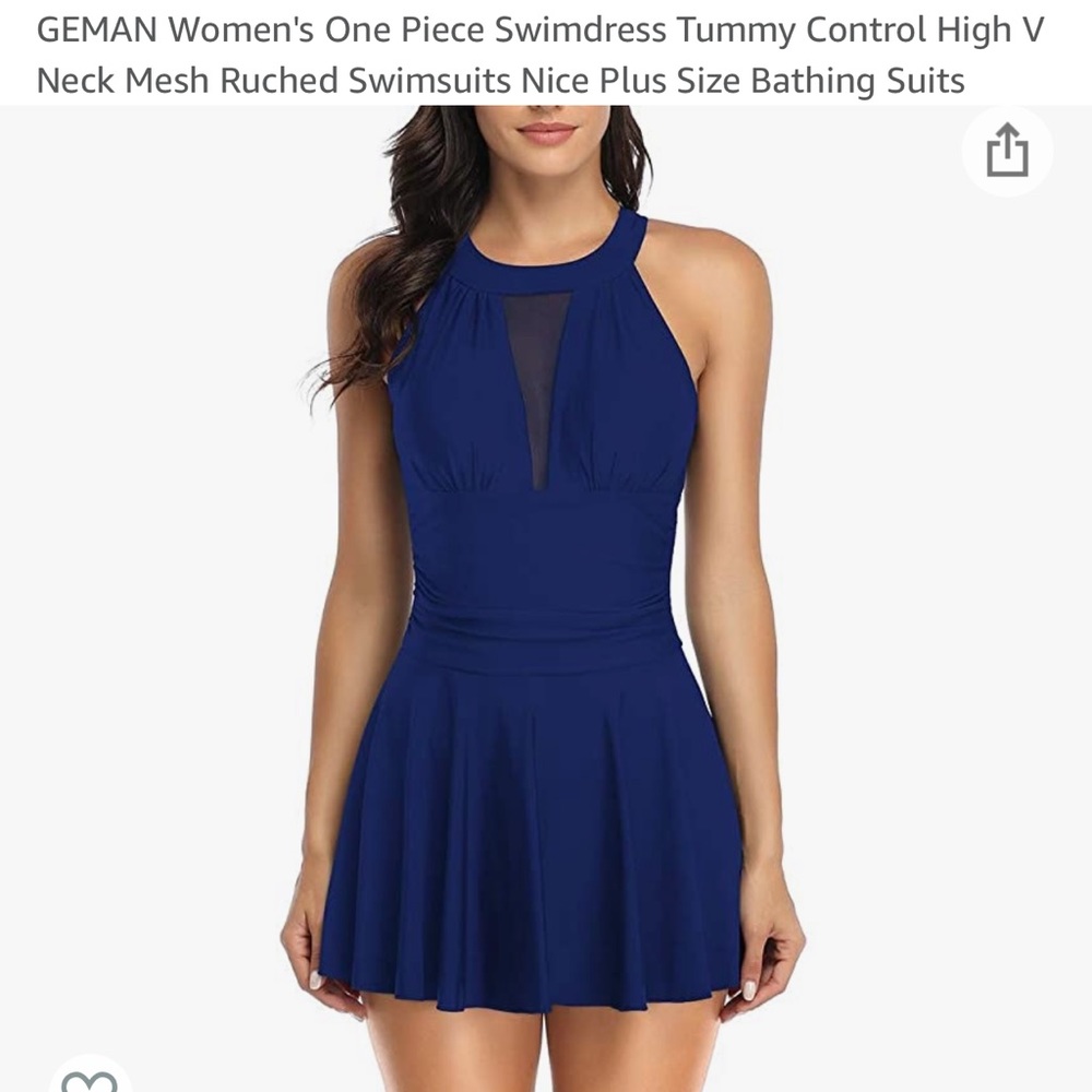 One piece bathing suit